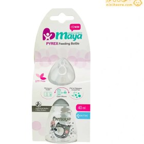 تصویر شیرخوری پیرکس 40 میل خرس و درخت مایا Maya feeding bottle code:2612/5