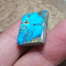 تصویر فیروزه آبی نیشابوری طبیعی خوش رنگ 