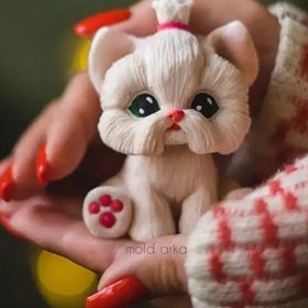 تصویر قالب سیلیکونی سگ روسی 