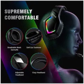 تصویر هدست مخصوص بازی رانموس مدل K1 RUNMUS K1 Gamming Headset