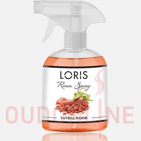 تصویر اسپری خوشبو کننده هوا لوریس LORIS مدل صندل (sandalwood) حجم 500 میلی لیتر 