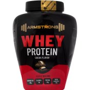 تصویر پودر پروتئین وی طعم کاکائو آرمسترانگ ۱۸۰۰ گرم Armstrong cocoa Flavored Whey Protein Powder 1800 g