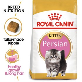 تصویر غذای خشک گربه کیتن پرشین رویال کنین وزن 2 کیلوگرم Royal Canin Persian Kitten 2Kg