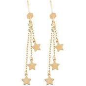 تصویر گوشواره طلا ۱۸ عیار زنانه کد EA190 