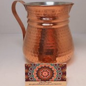 تصویر پارچ آب خوری مس متوسط 