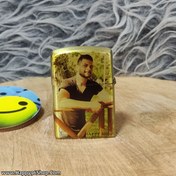 تصویر فندک زیپو با عکس چهره یا طرح دلخواه شما فندک زیپو