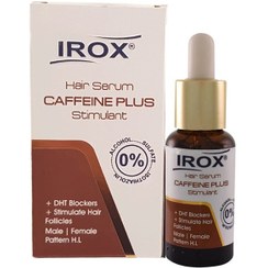 تصویر سرم مو ایروکس مدل Caffeine Plus حجم 30 میلی لیتر 