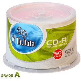 تصویر CDخام Dr DATAبسته 50 عددی 