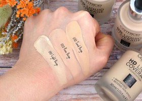 تصویر کرم پودر اچ دی با پوشش بالا کاتریس Catrice HD Liquid Coverage Foundation