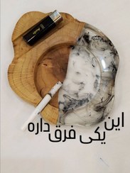 تصویر جا سیگاری دفرمه 