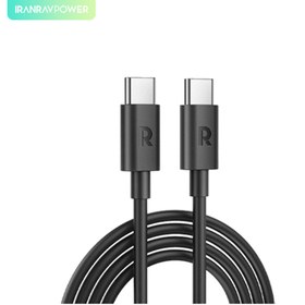 تصویر کابل تایپ سی راو پاور مدل RP-CB1021 طول 1 متر RAVpower RP-CB1021 USB-C cable 1m