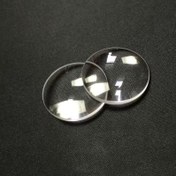 تصویر لنز عدسی محدب تخت سایز ۴۵ میلیمتر قطر ۱۹ میلیمتر 