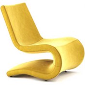 تصویر مبل راحتی تکنفره هلگر مدل Wave-RC-۱۰۳-۰۱ 