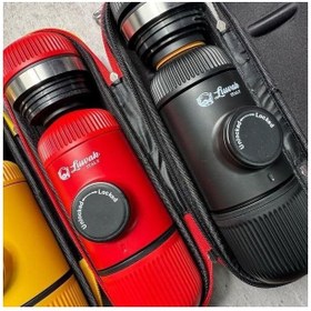 تصویر اسپرسوساز پرتابل دوکاره لوواک Luwak - آبی 