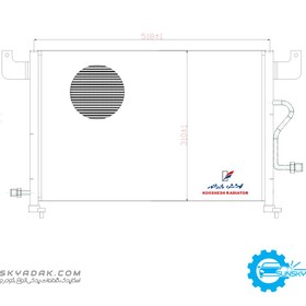 تصویر كندانسور ام وي ام 110 کوشش رادیاتور 