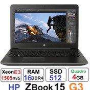 تصویر لپ‌ تاپ استوک  HP ZBook 15 G3 |Xeon e3-1505 v5 | 4GB M2000 | 16 | 512 hp zbook 15 g3 Xeon(E3-1505V5) 16GB 512SSD VGA(4GB m2000)