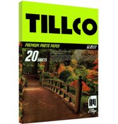 تصویر کاغذ فتوگلاسه تیلکو سایز A4 وزن 270 گرم 20 برگ Tillco Premium Photo Glossy Paper A4 270g 20sh