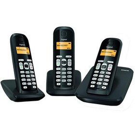 تصویر گوشی تلفن بی سیم گیگاست مدل AS300A Trio ا Gigaset AS300A Trio Wireless Phone Gigaset AS300A Trio Wireless Phone