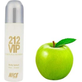 تصویر بادی اسپلش مردانه مدل VIP 212 حجم 250 میل نایس Nice men's body splash, model VIP 212, volume 250 ml