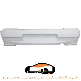 تصویر سپر عقب پراید ۱۳۲ سفید مهرساز 