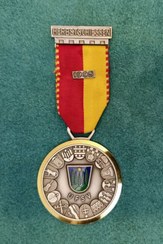 تصویر مدال کلکسیونی قدیمی اوریجینال آلمانی Herbstshiessen سال 1995 