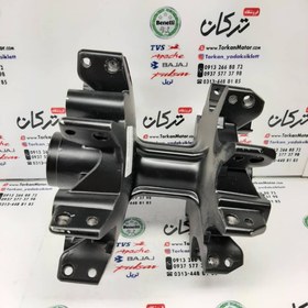 تصویر توپی چرخ عقب موتور تریل فلات و پرواز طرح KTM کی تی ام و طرح CRF سی ار اف (مشکی) 