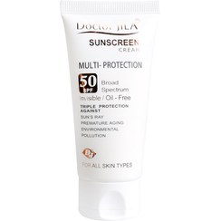 تصویر کرم ضد آفتاب مولتی پروتکشن دکتر ژیلا SPF50 فاقد چربی ۵۰ میلی لیتر 