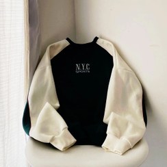 تصویر هودی دورس NYC زنانه دورنگ 