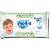 تصویر دستمال مرطوب کودک معطر مولفیکس 70 عدد Molfix Aromatic Baby Wet Wipes 70pcs