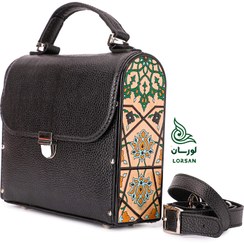 تصویر کیف چرم مجلسی رضوان 