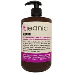 تصویر شامپو فاقد سولفات کلینیک کیندی مدل کراتین Keratin Regenerating Hair Shampoo