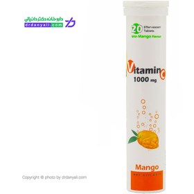 تصویر ویتامین ث جوشان اکسیر 1000 میلی گرم 20 تایی Vitamin C 1000 Mg Exir 20tab