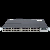 تصویر سوئیچ سیسکو مدل WS-C3750X-48PF-S استوک Cisco WS-C3750X-48PF-S 48Port Switch Stock