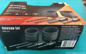 تصویر گردبر الماسه بتن Parkside PBKS 6 A1 holesaw set