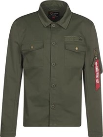 تصویر ALPHA INDUSTRIES Men&#39;s Alpha Overshirt T-Shirt 