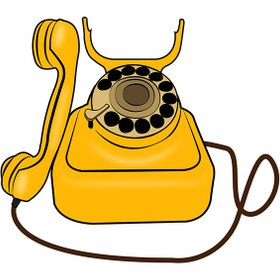 تصویر وکتور تلفن قدیمی 5 
