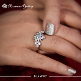 تصویر انگشتر نقره زنانه RGW02 
