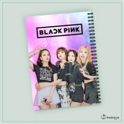 تصویر دفتر یادداشت Black Pink 