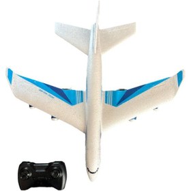 تصویر هواپیمای مسافربری کنترلی مدل glider plane کد 4d-g2 