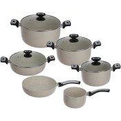 تصویر سرویس پخت و پز 10 پارچه عروس مدل حانیه aroos cooking haniyeh model