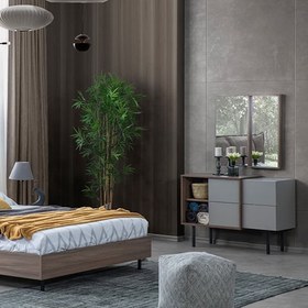 تصویر سرویس خواب ایلماه چوب مدل آرنیا arnia model bedroom set