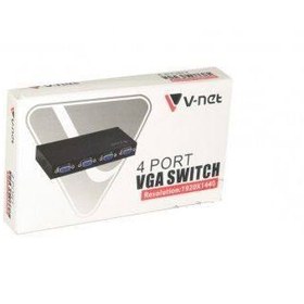 تصویر سوییچ V-net VGA 4Port V-net VGA 4Port Switch