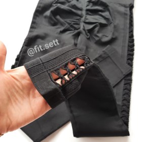 تصویر لگ مشکی زاپدار 