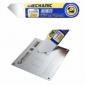 تصویر کاردک خمیر قلع MECHANIC X20 