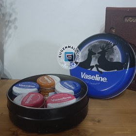 تصویر کرم لب وازلین VASELINE رنگبندی –