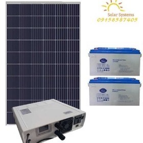 تصویر پکیج برق خورشیدی 24V-6000W 
