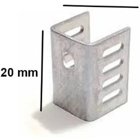 تصویر هیت سینک U شکل کوچک Small U-shaped heat sink