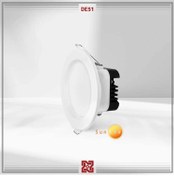 تصویر چراغ پنل آلتون رای 9 وات بک لایت توکار برش 7.5 سانتی متر مدل دنیز Alton Ray Downlight Panel 9w 7.5Cm deniz