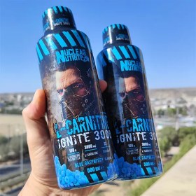 تصویر ال کارنیتین مایع 3000 نوکلیر نوتریشن | Nuclear Nutrition L-carnitine Ignite 3000 500 ml 