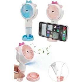 تصویر مینی پنکه شارژی دستی مه پاش 